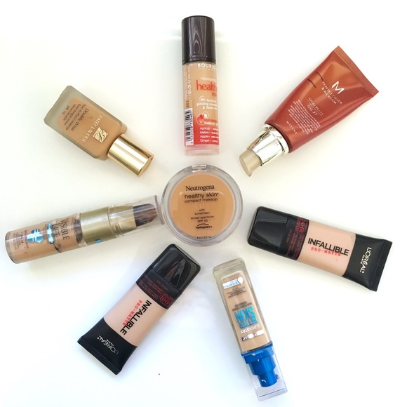 High End & Drugstore Foundations Bundle