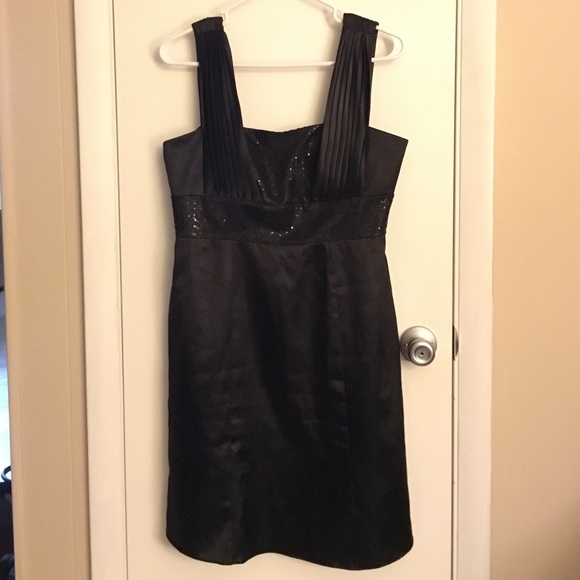 Dress Barn black polyester cocktail dress