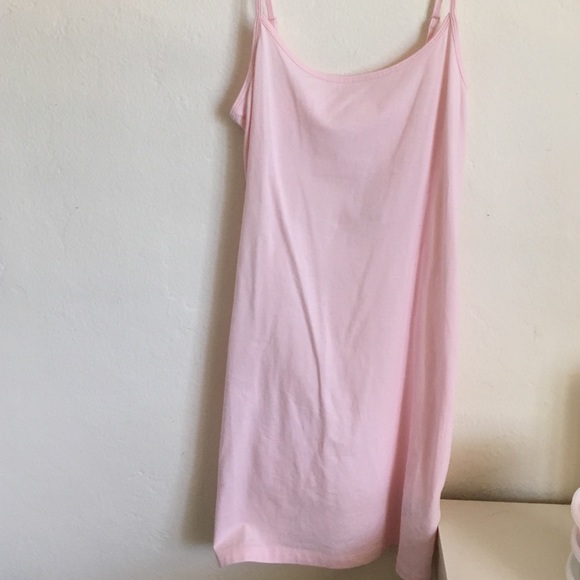 Pink Bodycon tank dress