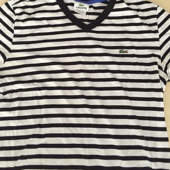 Lacoste V Neck  Small Men's