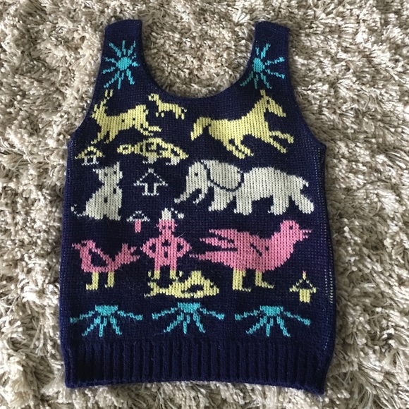Vintage sweater top