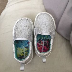 Size 4 glitter shoes
