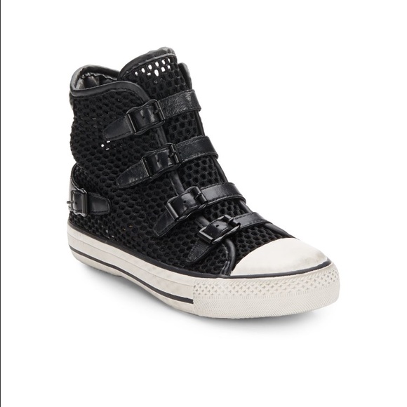 ash mesh sneakers