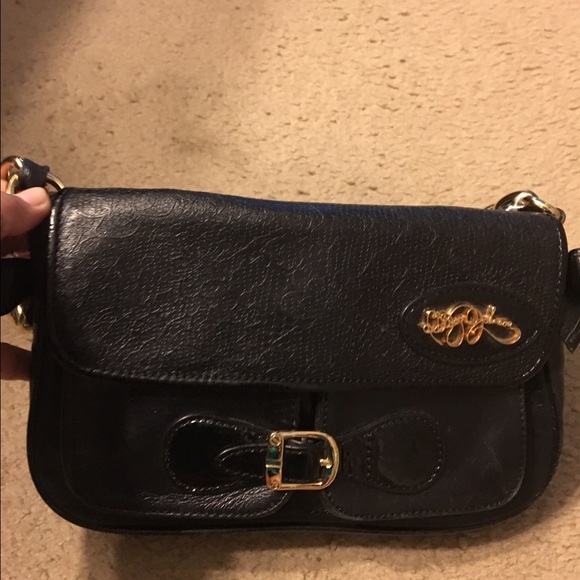 Leather Betsey Johnson handbag