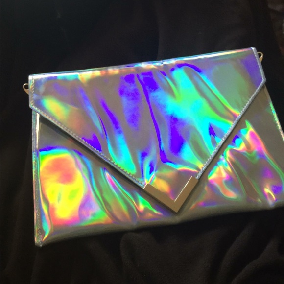 Hologram Clutch/Shoulder Bag