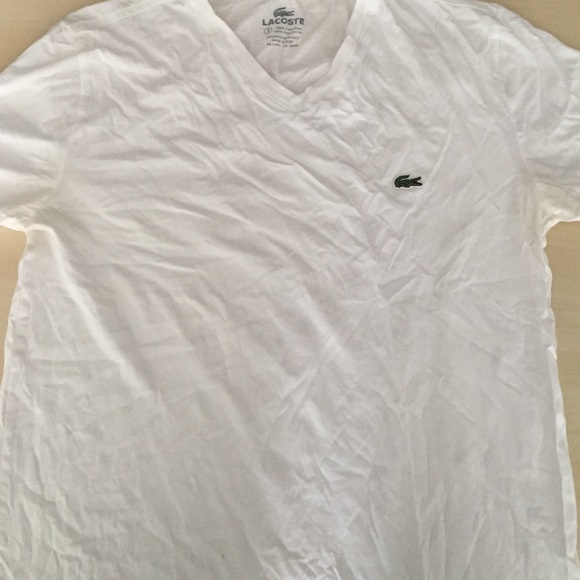 Lacoste V Neck men's small