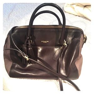 Chocolate brown Coach  beautiful bag