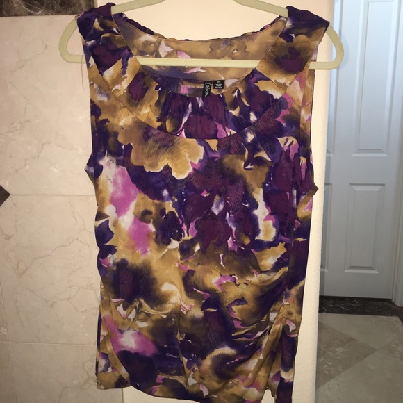 Beautiful Colored Lined Blouse