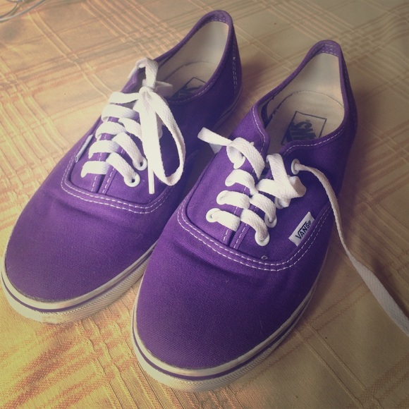 Purple vans!