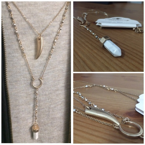 💚SALE💚was $28•Desert Winds Layered Necklace• - Picture 2 of 4