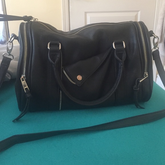 Madden Girl Black Shoulder Purse