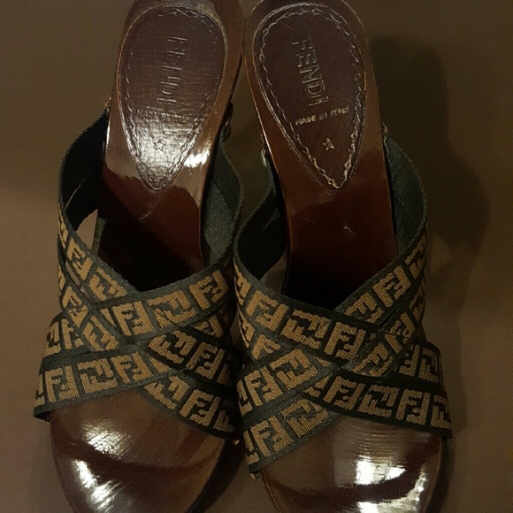 Fendi Authentic wedge sandal