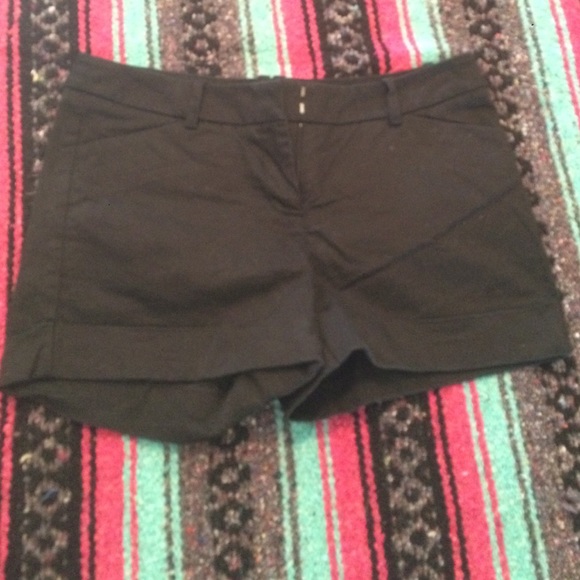 Mossimo cuffed black shorts