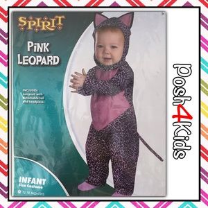 Halloween Costume Pink Leopard