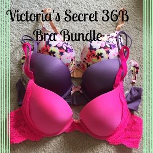 Victoria's Secret / PINK 36B Bra Bundle