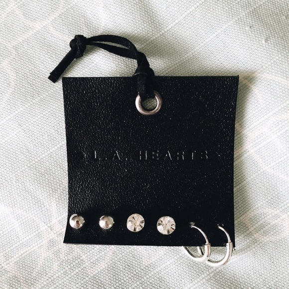 LA Hearts Earrings