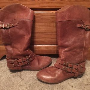 Size 7 Gianni Bini Brown Riding Boots