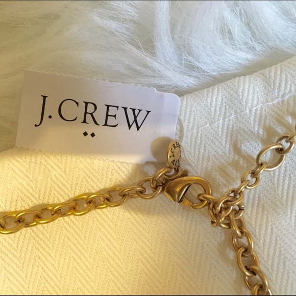 J crew crystal dotted sphere necklace - Picture 3 of 3