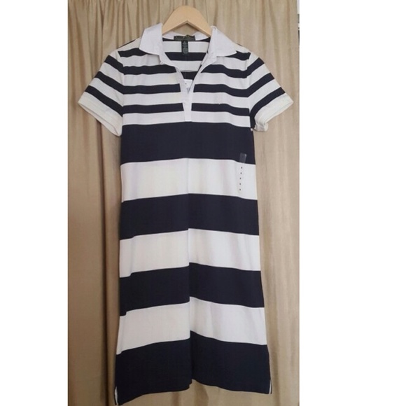 Striped Polo Dress