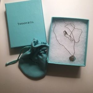 Tiffany & Co. double hearts necklace