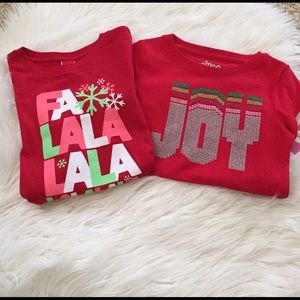 Girl's Christmas Tee Bundle