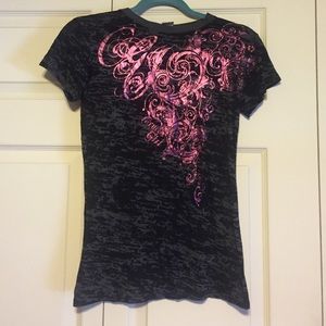 Authentic Cruel Girl distressed tee