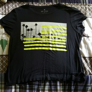 Crop top "soft & sexy" T-shirt