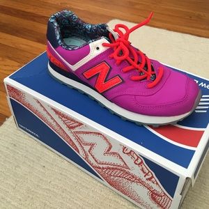 New Balance Shoes - New Balance 574 Luau Running Shoes New Balance Shoes - New Balance 574 Luau Running Shoes