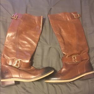 Brown Lucky Brand Tall Boots