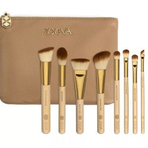 Zoeva bamboo brush set