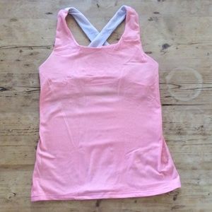 Peach workout tank