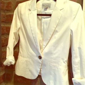 White blazer