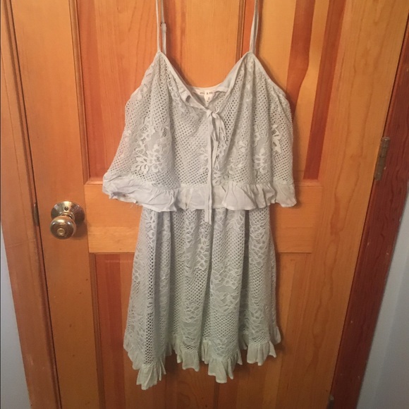 Mint lace dress from Francesas new with tags!