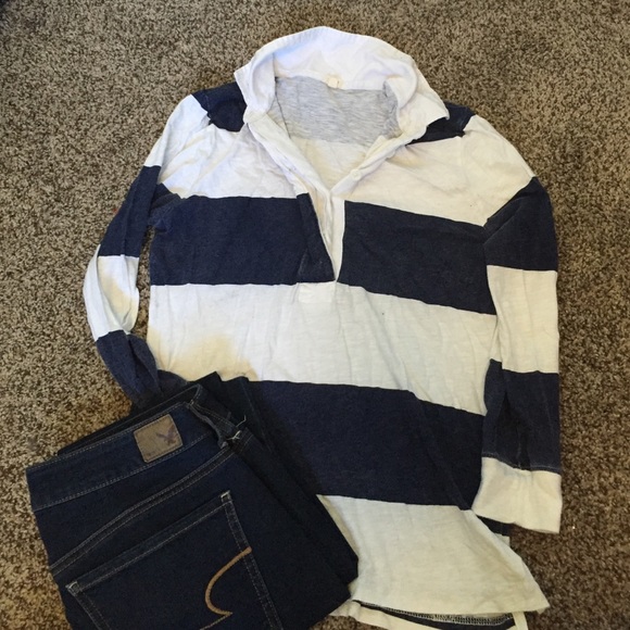 ❗️FINAL PRICE❗️JCrew rugby shirt