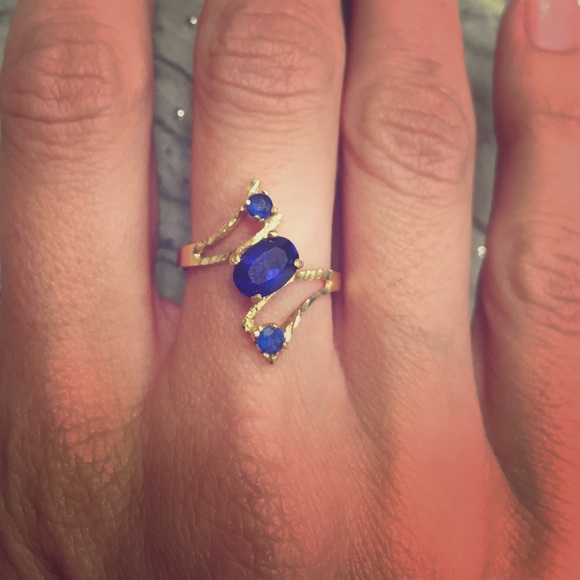 Blue Topaz Ring