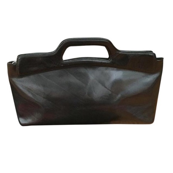 SOLD: HOBO International - Black Crossbody Purse - Picture 1 of 4