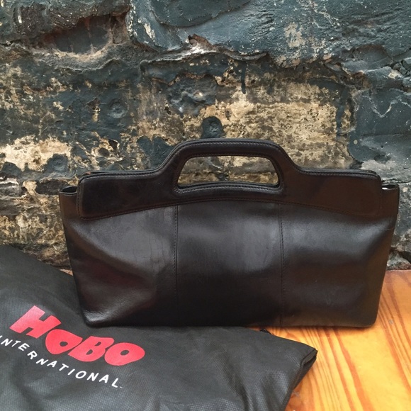 SOLD: HOBO International - Black Crossbody Purse - Picture 2 of 4