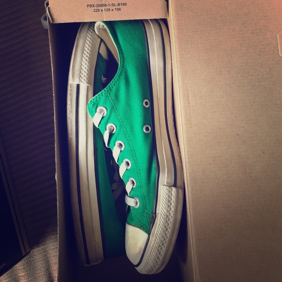 Green Converse