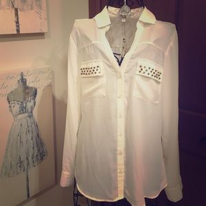 Express Studded Portofino Shirt