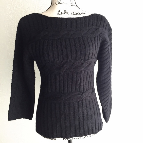 Black sweater