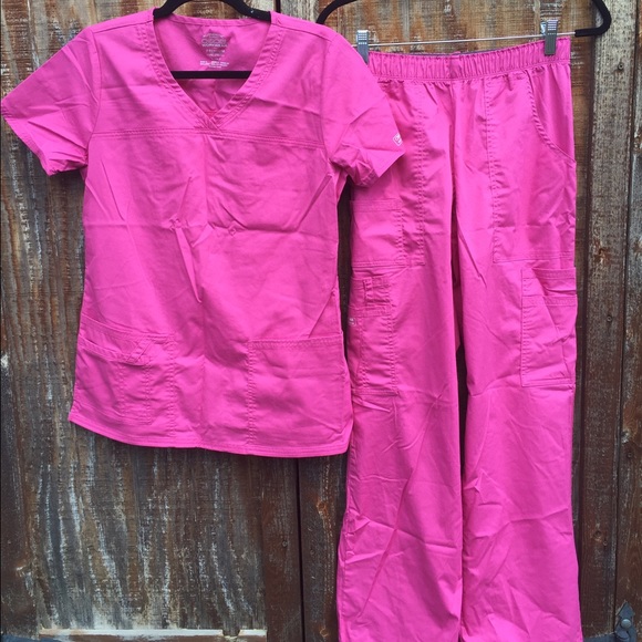 BRAND NEW Cherokee Scrubs, Shockable Pink