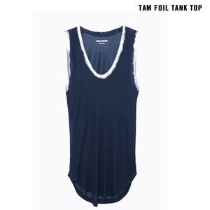 ZADIG & VOLTAIRE TAM FOIL TANK