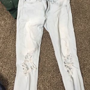light Wash American Eagle Jeans