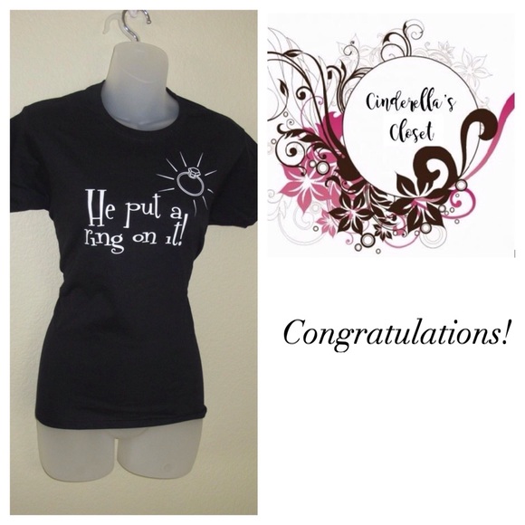 "He Put A Ring On It" Graphic T-Shirt