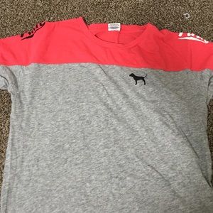 Pink and Grey VS Pink Shirt