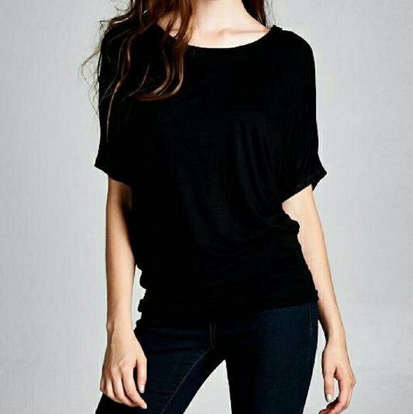 Tops - Dolman Sleeve Tunic Top