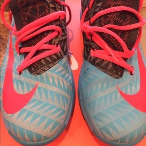 Nike KD 6 "N7" Turquoise blue, red black