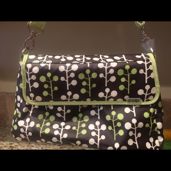 JJ Cole diaper clutch