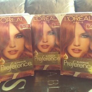 Lot of 3 Loreal Hair Dyes