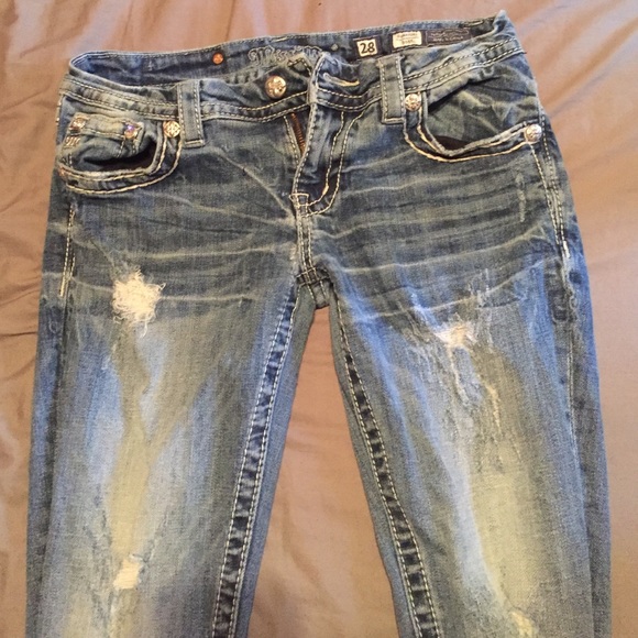 Miss me jeans 28 boot cut